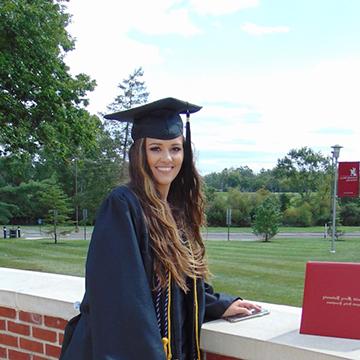 Criminal Justice grad Jenna Tryhall